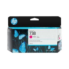 HP 498N6A 738 Magenta Kırmızı 130 ml Plotter Kartuşu