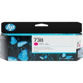 HP 498N6A 738 Magenta Kırmızı 130 ml Plotter Kartuşu