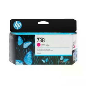 HP 498N6A 738 Magenta Kırmızı 130 ml Plotter Kartuşu