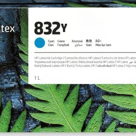 HP 4UV06A 832Y Mavi 1 lt Cyan Latex Orijinal Mürekkep Kartuşu