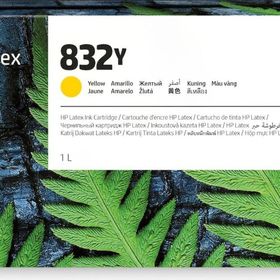 HP 4UV08A 832Y 1 lt Sarı Latex Orijinal Mürekkep Kartuşu