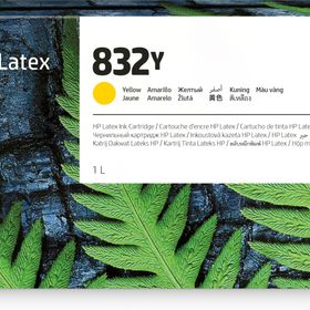 HP 4UV08A 832Y 1 lt Sarı Latex Orijinal Mürekkep Kartuşu