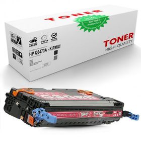 HP 502A-Q6473A Kırmızı Muadil Toner