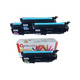 HP 504A CE250A 251A 252A 253A Muadil Toner Seti
