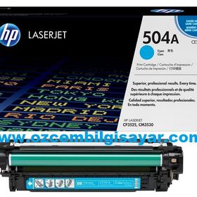 HP 504A-CE251A Mavi Orijinal Mavi Kutu C Grade Toner