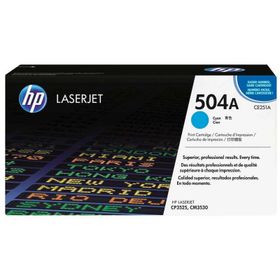 HP 504A-CE251A Mavi Toner