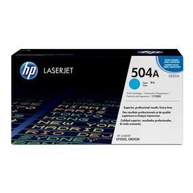 HP 504A-CE251A Mavi Toner