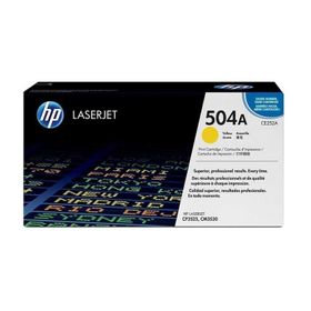 HP 504A-CE252A Sarı Toner