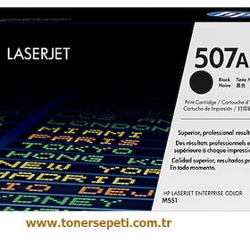 HP 507A-CE400A Siyah Orjinal Toner