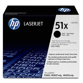 HP 51X Q7551X P3005-M3027-M3035 Siyah Orjinal Toner