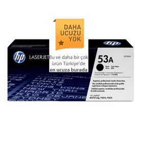 HP 53A-Q7553A Siyah Orijinal Mavi Kutu B Grade Toner
