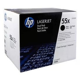 HP 55X-CE255XD Yüksek Kapasiteli 2'li Paket Orijinal Toner