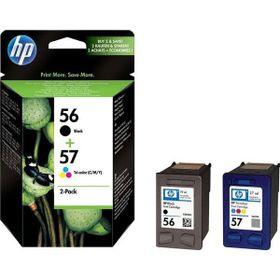 HP 56-57 Siyah Renkli Mürekkep Kartuşu