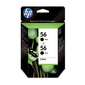 HP 56 C9502AE Siyah 2'li Kartuş