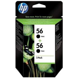 HP 56 C9502AE Siyah 2'li Kartuş