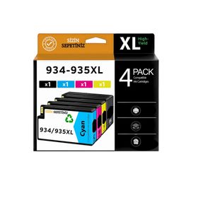 HP 6239 934XL-935XL Office Jet Pro 4 Renk Muadil Kartuş