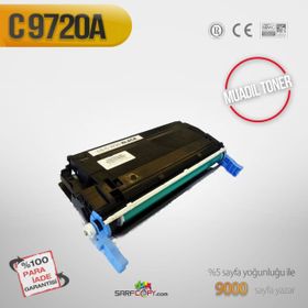 HP 641A-C9720A Siyah Muadil Toner