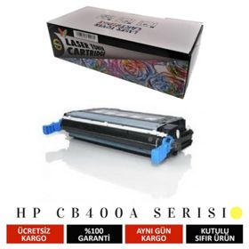 HP 642A-CB402A Sarı Muadil Toner