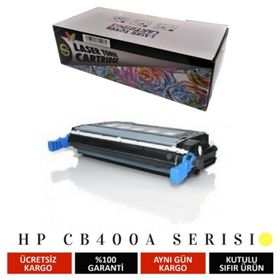 HP 642A-CB402A Sarı Muadil Toner