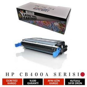 HP 642A-CB403A Kırmızı Muadil Toner