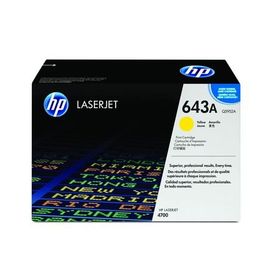 HP 643A-Q5952A Sarı Orijinal Mavi Kutu Toner