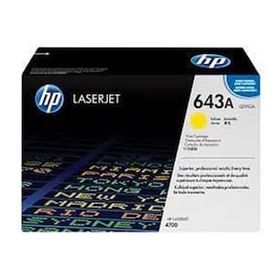 HP 643A-Q5952A Sarı Orijinal Mavi Kutu Toner
