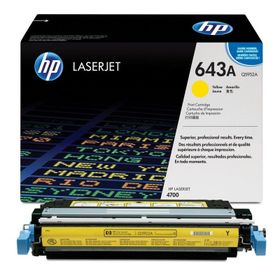 HP 643A-Q5952A Sarı Orijinal Mavi Kutu Toner