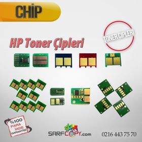 Hp 646A-CF031A Mavi Toner Çipi