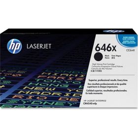 HP 646X Black CE264X Color Laserjet CM4540-CM4540F Siyah Yüksek Kapasite 17000 Sayfa Toner