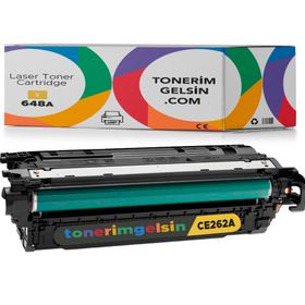 HP 648A-CE262A Sarı Muadil Toner