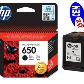 HP 650 Siyah Kartuş