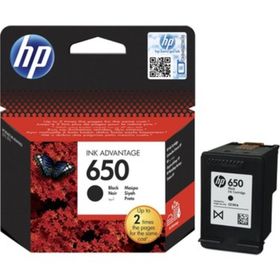 HP 650 Siyah Kartuş