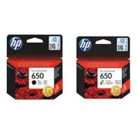 HP 650 Siyah-Renkli Kartuş Seti