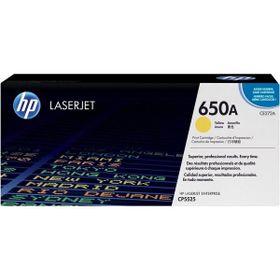 HP (650A) CE272A Sarı Orjinal Toner