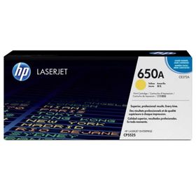 HP (650A) CE272A Sarı Orjinal Toner