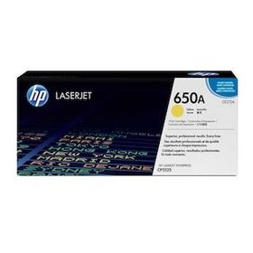 HP (650A) CE272A Sarı Orjinal Toner