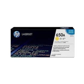 HP (650A) CE272A Sarı Orjinal Toner