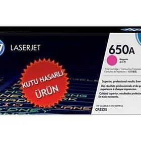 HP (650A) CE273A Kırmızı Orjinal Toner
