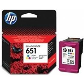 HP 651 C2P11AE 5575-202-252 Renkli Orjinal Kartuş