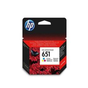 HP 651-C2P11AE Renkli Orjinal Kartuş