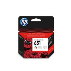 HP 651-C2P11AE Renkli Orjinal Kartuş