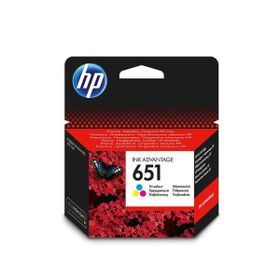 HP 651-C2P11AE Renkli Orjinal Kartuş
