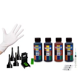 Hp 652 4x100 ml Siyah Renkli Kartuş Dolum Seti