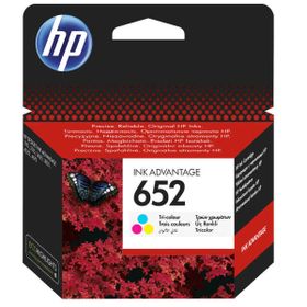 HP 652 CMY-F6V24AE Renkli Orjinal Kartuş