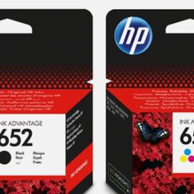 HP 652 Siyah Renkli Orijinal Seti