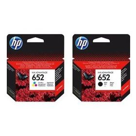 HP 652 Siyah Renkli Orijinal Seti