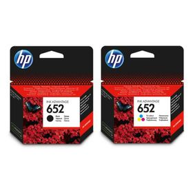 HP 652 Siyah Renkli Orijinal Seti
