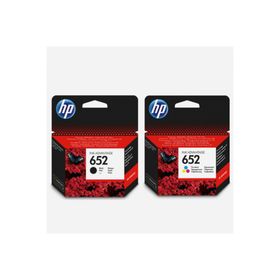 HP 652 Siyah Renkli Orijinal Seti
