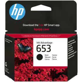 HP 653-3YM75AE Siyah Orijinal Kartuş