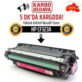 HP 653A-CF323A Kırmızı Muadil Toner